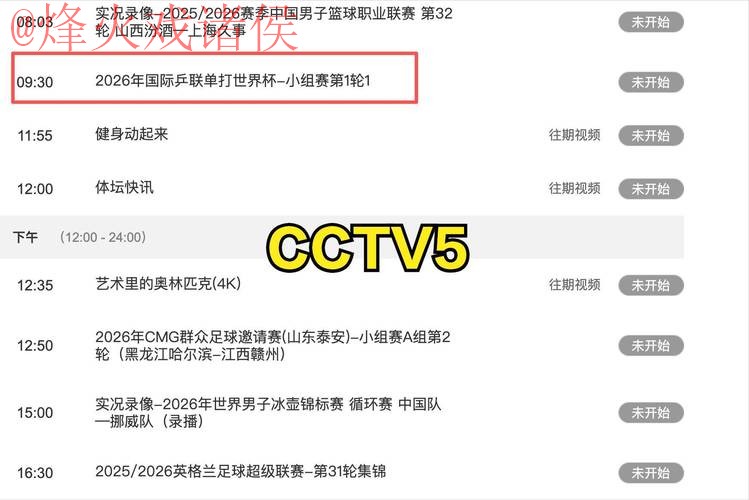 官方发布：最新世界杯直播排行揭晓